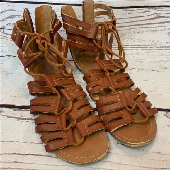 Jacquie Gladiator Sandals - Size 6.5 - Picture 2 of 9